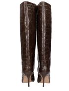 Kurt Geiger High Heels Boots In Brown Leather Kurt Geiger High Heels Boots In Brown Leather - brown