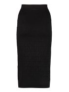 Fendi Jacquard Knit Skirt Fendi Jacquard Knit Skirt - black