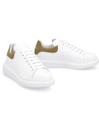 Alexander McQueen Larry Leather Sneakers Alexander McQueen Larry Leather Sneakers - White
