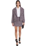 Alessandra Rich Shirt In White Silk Alessandra Rich Shirt In White Silk - white