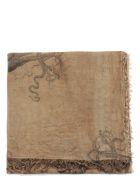 Cotton Scarf Uma Wang Cotton Scarf - Coffee/black