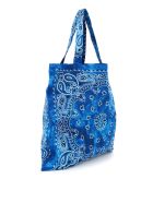 Arizona Love Bandana Print Tote Bag Arizona Love Bandana Print Tote Bag - BLUE TDY BLUE TDY (Blue)