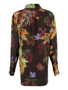 Off-White Printed Silk Shirt Off-White Printed Silk Shirt - brown
