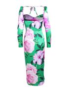 Giuseppe Di Morabito Silk Dress Giuseppe di Morabito Silk Dress - Print Green