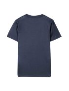 Emporio Armani Blue Teen T-shirt Emporio Armani Blue Teen T-shirt - Indaco