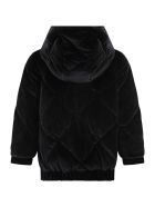 Sonia Rykiel Black Jacket For Girl With Logo Sonia Rykiel Black Jacket For Girl With Logo - Black