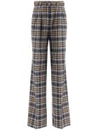 Gabriela Hearst Vargas Tartan Trousers Gabriela Hearst Vargas Tartan Trousers - CAMEL GREY CHECK (Brown)