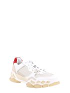 Jimmy Choo Lace-up Sneakers With Ribbon Jimmy Choo Lace-up Sneakers With Ribbon - White