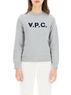 A.P.C. Sweatshirt Logo A.P.C. Sweatshirt Logo - GREY
