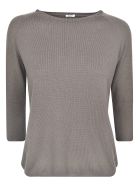 A Punto B Regular Fit Plain Sweater A Punto B Regular Fit Plain Sweater - Walnut