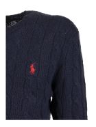 Ralph Lauren Cable Knit Wool And Cashmere Sweater Ralph Lauren Cable Knit Wool And Cashmere Sweater - Blue