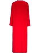 Valentino Long Red Silk Dress Valentino Long Red Silk Dress - Red