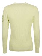 Stone Island Side Logo Knitted Sweatshirt Stone Island Side Logo Knitted Sweatshirt - Pistachio