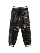 Black Sports Trousers Dolce & Gabbana Black Sports Trousers - Nero