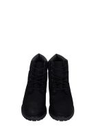 Timberland 6in Prem Combat Boots In Black Nubuck Timberland 6in Prem Combat Boots In Black Nubuck - black