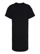 Love Moschino Printed Cotton Sweatdress Love Moschino Printed Cotton Sweatdress - black