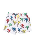 Stella McCartney Kids White Bermuda Shorts Stella McCartney Kids White Bermuda Shorts - White