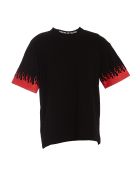 Vision Of Super Flame T-shirt Vision of Super Flame T-shirt - Black