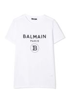 Balmain Print T-shirt Balmain Print T-shirt - Bianco-nero