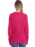 Golden Goose Knitwear In Fuxia Wool Golden Goose Knitwear In Fuxia Wool - fuxia