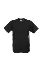 Burberry Carrick - Logo Print Cotton Oversized T-shirt Burberry Carrick - Logo Print Cotton Oversized T-shirt - Black