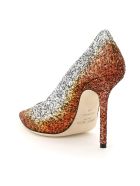 Jimmy Choo Love 100 Pumps Glitter Dynamic Jimmy Choo Love 100 Pumps Glitter Dynamic - COPPER SILVER (Silver)