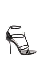 Saint Laurent Cassandra Sandals Saint Laurent Cassandra Sandals - Black