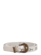Golden Goose Rodeo Printed Leather Belt Golden Goose Rodeo Printed Leather Belt - White