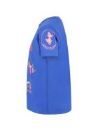 Save the Duck Blue T-shirt For Kids With Writing Save the Duck Blue T-shirt For Kids With Writing - Blue