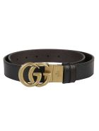 Gucci Double G Buckle Belt Gucci Double G Buckle Belt - Black/Brass