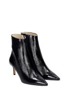Fabio Rusconi High Heels Ankle Boots In Black Patent Leather Fabio Rusconi High Heels Ankle Boots In Black Patent Leather - black
