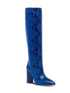 Paris Texas Embossed Leather Boots Paris Texas Embossed Leather Boots - Blu