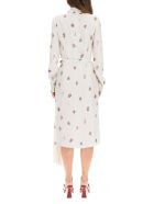 Gabriela Hearst Kelley Silk Dress Gabriela Hearst Kelley Silk Dress - HAND DRAWN FLOWER (White)