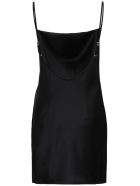 Nanushka Black Satin Lotti Dress Nanushka Black Satin Lotti Dress - Black