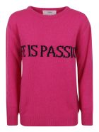 Alberta Ferretti Sweater Alberta Ferretti Sweater - Fantasy Print Fucsia
