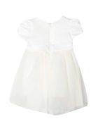 Monnalisa Monnalisa White Dress Monnalisa Monnalisa White Dress - Panna