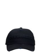 Dsquared2 Hats In Black Cotton Dsquared2 Hats In Black Cotton - BLACK