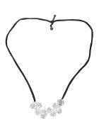 Maria Calderara Glass Detailed Necklace Maria Calderara Glass Detailed Necklace - Ice Crystal