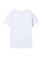 GCDS Mini White T-shirt Diadora Junior GCDS Mini White T-shirt Diadora Junior - Bianco