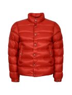 Moncler Piriac Padded Jacket With Zip And Snaps Moncler Piriac Padded Jacket With Zip And Snaps - red