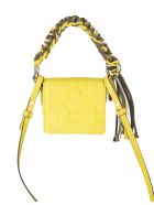 Yellow Mini Tote Bag RED Valentino Yellow Mini Tote Bag - Sun