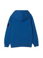 Stone Island Junior Blue Sweatshirt Stone Island Junior Blue Sweatshirt - Pervinca