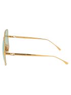 Ff 0439/s Sunglasses Fendi Ff 0439/s Sunglasses - 001O7 YELLOW GOLD