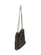 Paco Rabanne 1969 Bag With Metallic Rings Paco Rabanne 1969 Bag With Metallic Rings - Black/Gold
