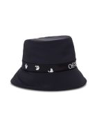 Off-White Nylon Cap With Logo Off-White Nylon Cap With Logo - Black