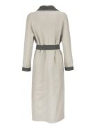 Loro Piana Kerrin Coat With Belt Silver Grey Loro Piana Kerrin Coat With Belt Silver Grey - Silver/grey