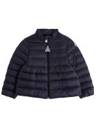 Moncler Joelle Down Jacket In Blue Nylon Moncler Joelle Down Jacket In Blue Nylon - Blu