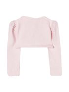 Monnalisa Pink Cardigan Baby Monnalisa Monnalisa Pink Cardigan Baby Monnalisa - Rosa