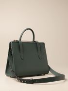 Strathberry Shoulder Bag Strathberry Midi Tote Bag In Leather Strathberry Shoulder Bag Strathberry Midi Tote Bag In Leather - Bottle Green