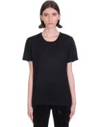 Acne Studios T-shirt In Black Cotton Acne Studios T-shirt In Black Cotton - black